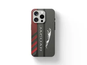 Jaguar Cover Silicone Smartphone Stile Elaborato